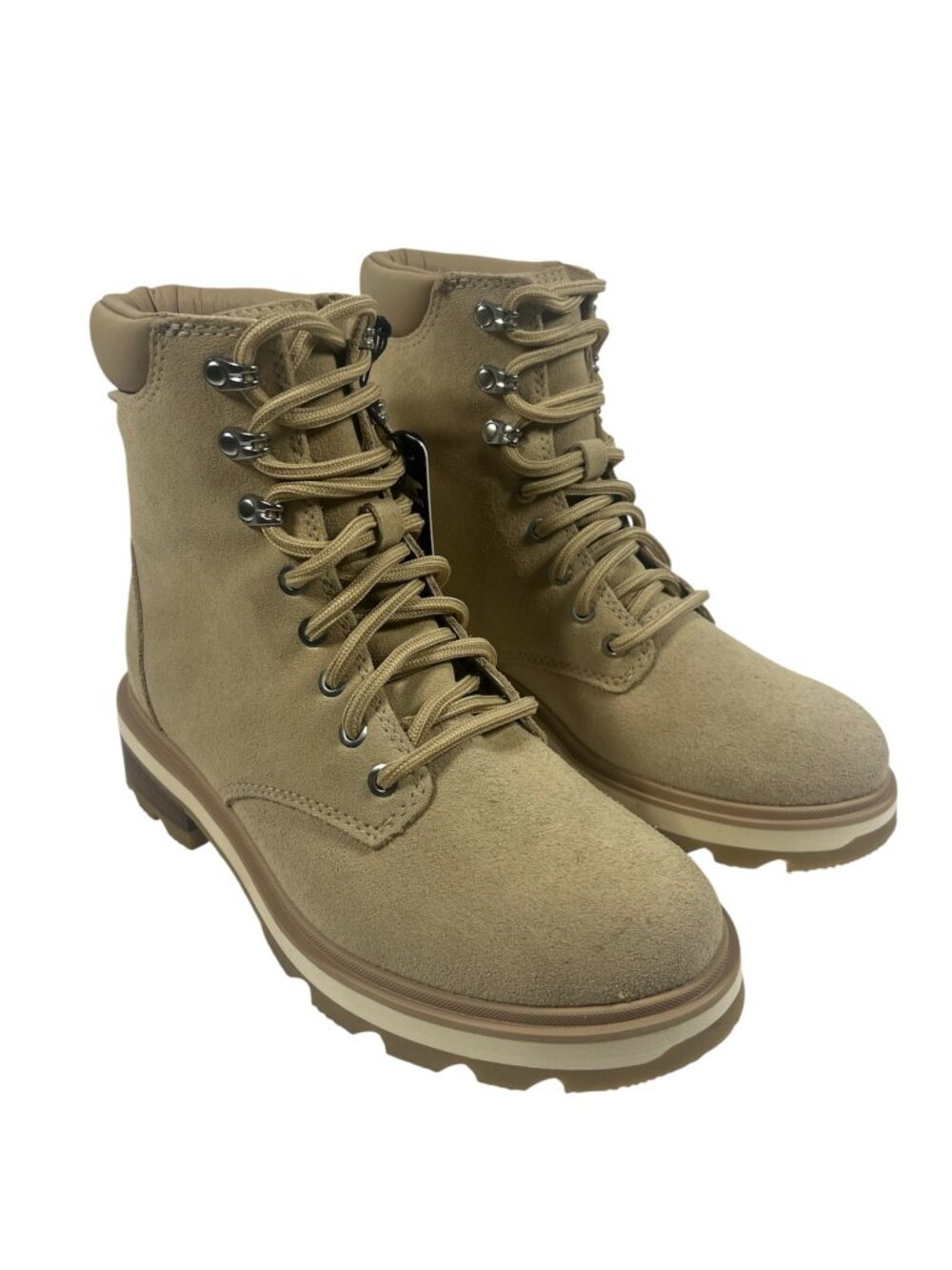 Sorel Boots Womens 8.5 Lennox Lace Suede Ankle Boots Waterproof Hiking Outdoor